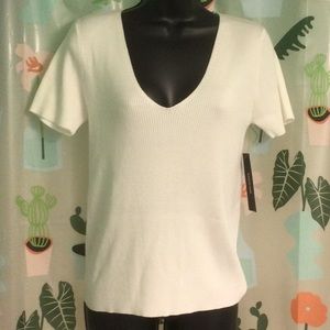 Ladies Basic V-Neck
